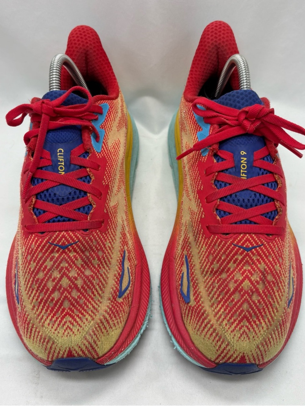 Hoka One One Sneakers Womens Sz 9 B Clifton 9 1127896 CRSCL Running Gym Shoes